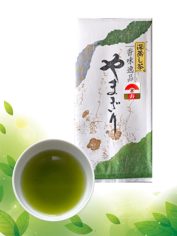山霧深蒸玉露茶「壽印」100克袋裝