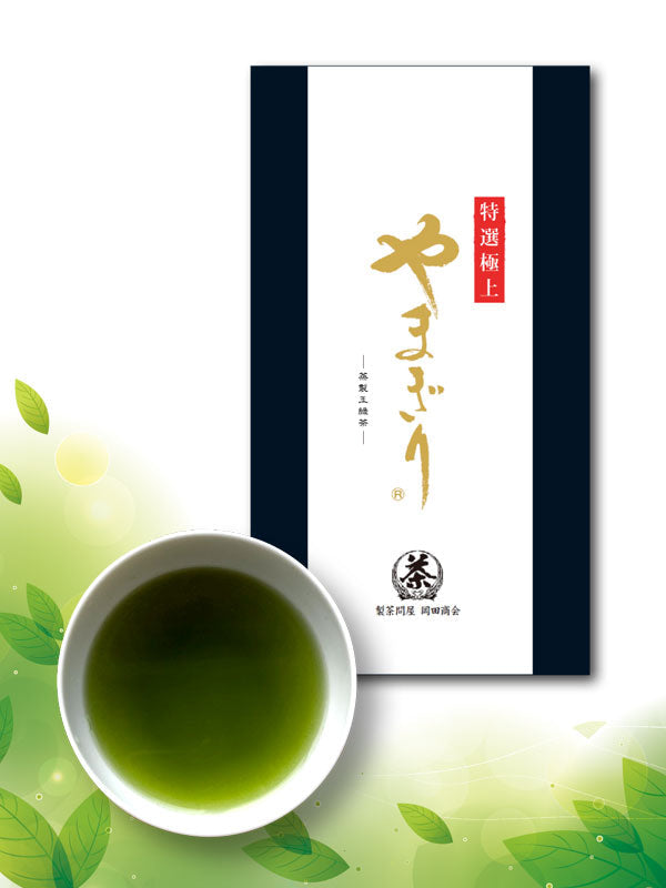 山霧深蒸玉綠茶「特選極上印」100g袋裝