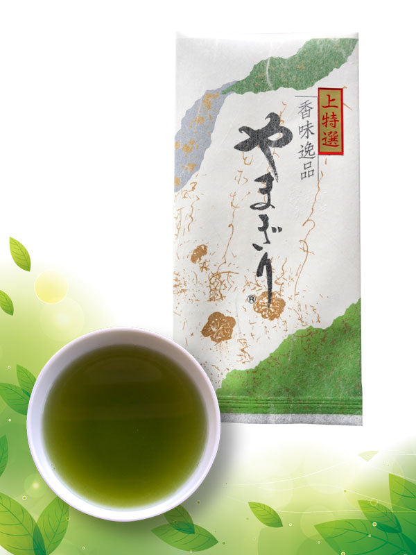 山霧深蒸玉綠茶「上特選印」100克平袋裝